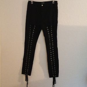 Fashion Nova black stretchy pants